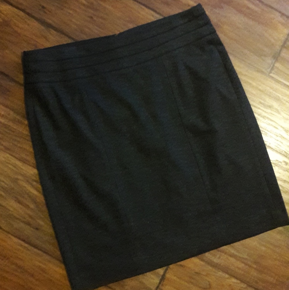 Size 12 Charcoal Pencil Skirt CAbi